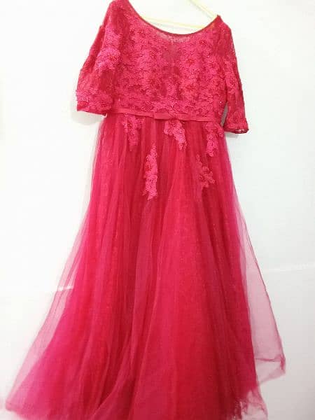 Red Maxi dress of Saudi Arabia 4