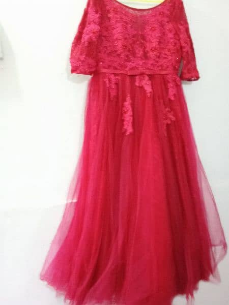 Red Maxi dress of Saudi Arabia 6