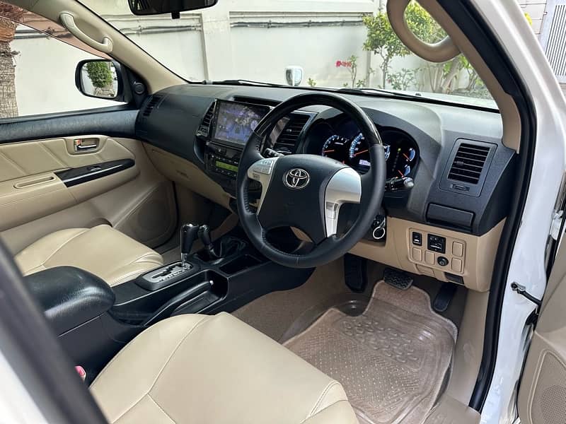 Toyota Fortuner 2015 V 63000km 100% Untouched Brand New Zero Meter 12
