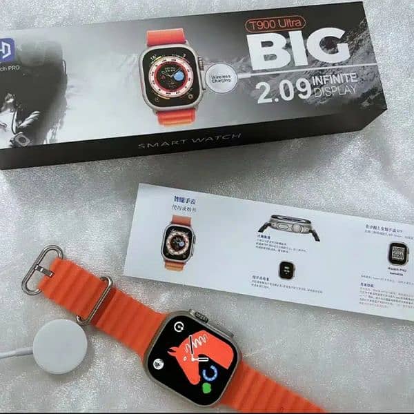 T900 Ultra Big 2.09-Inch Infinite Display Series 8 Smart Watch 5