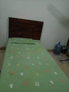 Single Bed with new mattress