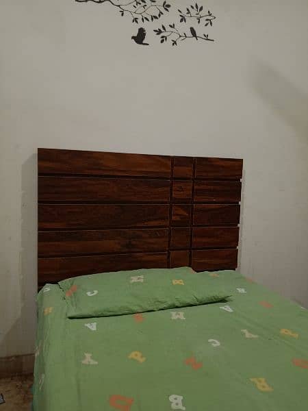 Single Bed with new mattress 2