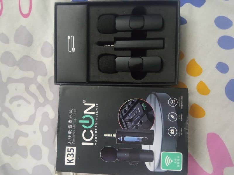 K35 ICON New Professional 2 microphone without noise 2