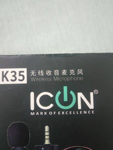 K35 ICON New Professional 2 microphone without noise 10