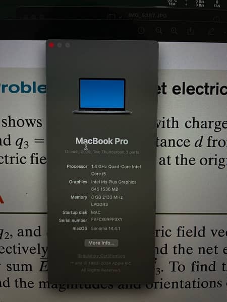 Macbook Pro 2020 2