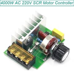 4000W 0-220V AC SCR Electric Voltage Regulator Motor Speed Controller 0