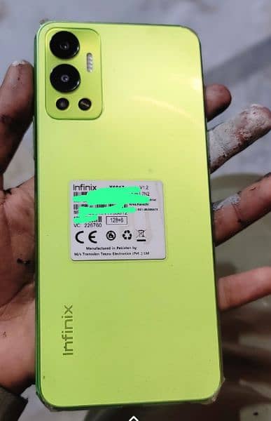 Infinix hot 12 (6+5)(128) 10/10 condition PTA approved 0