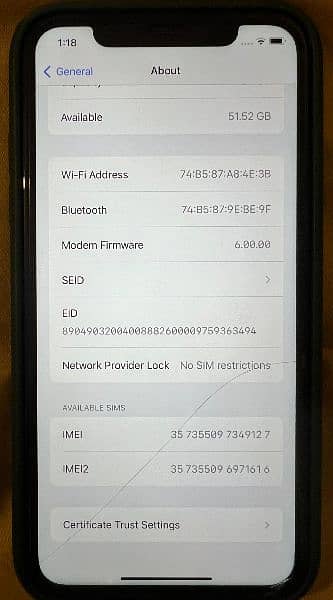 iphone XR 64GB pta approved 5