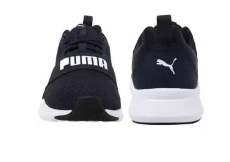 Original PUMA Branded Black Shoes. 2