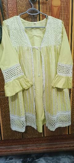 gown Chikan Kari  style shirt for sale