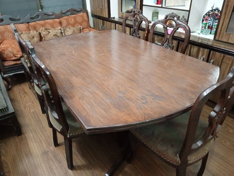 A High quality wood Diaar wood dining table 2