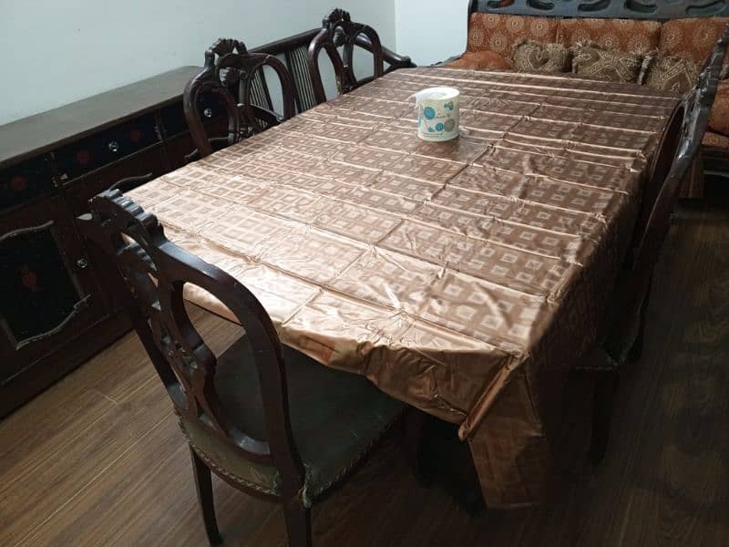 A High quality wood Diaar wood dining table 4