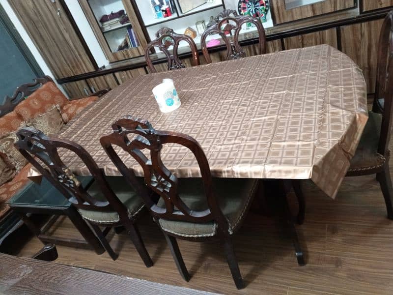 A High quality wood Diaar wood dining table 7