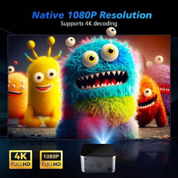 HY 350 2/32 GB Projector 4k Android version 11.0 1