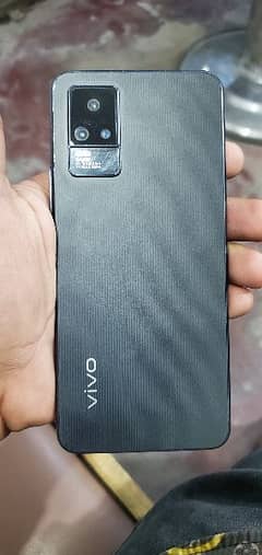 vivo v21e 8+4/128 with box and charger