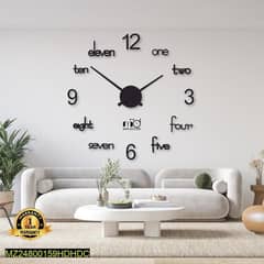 Beautiful Wood Wall Clock. See description