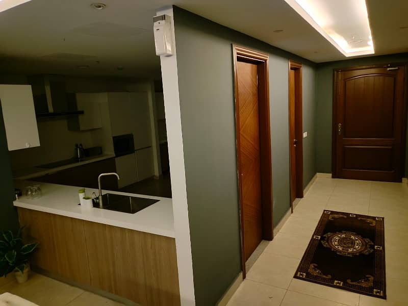 One Bed Furnished Apartment Gold Crest Mall for short term 1