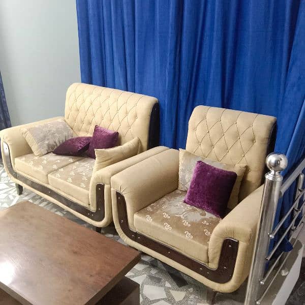7 Seater Sofa Set for Selling | Used but Good Condition 1