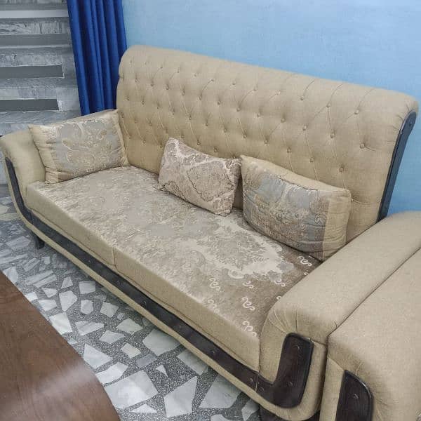 7 Seater Sofa Set for Selling | Used but Good Condition 5