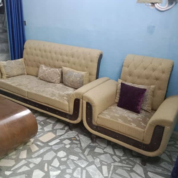7 Seater Sofa Set for Selling | Used but Good Condition 6