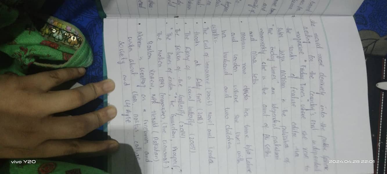 Handwriting Assignment work in pakistan 6