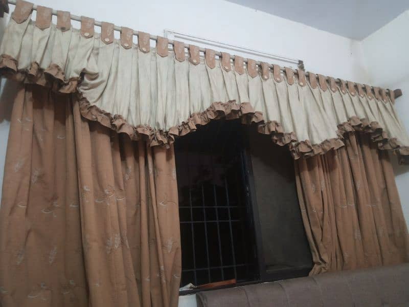 Curtains set with jhalar 0