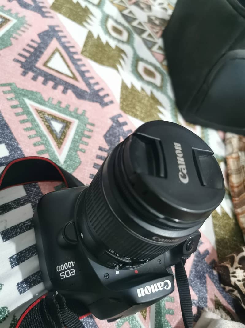 Canon 4000D with lens 8