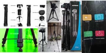 Tripod Apkina 2284 Professional for Video and Stills - Heavy Duty