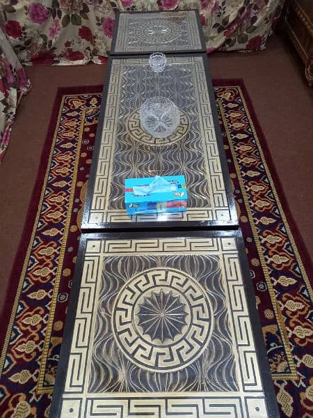 1 Table with Two Side Tables For Sale in Sarai Sidhu Near Abdul Hakeem 1