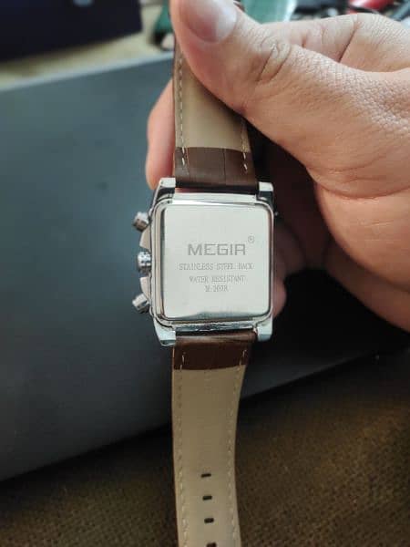 Megir Chronograph CLASSIC Watch, New 6
