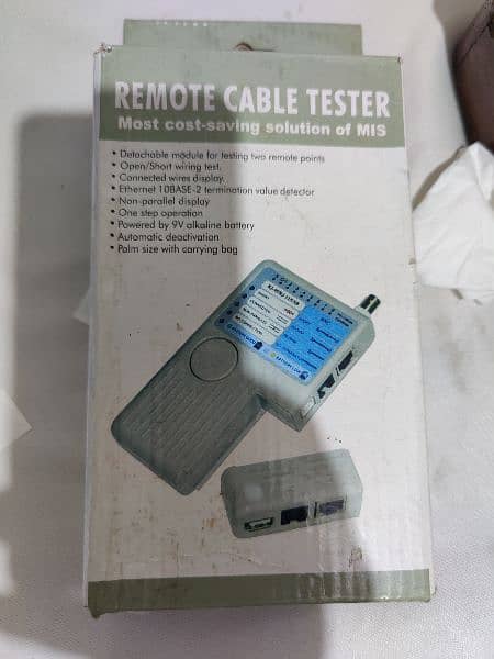 Network Cable Tester 4 in 1 Remote RJ11 RJ45 3