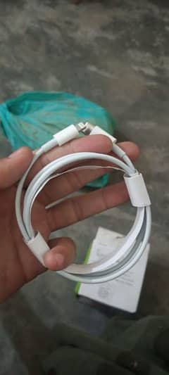 C to i phone original cable
