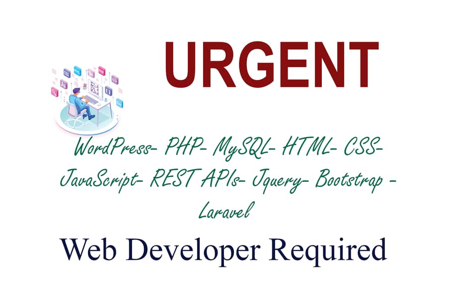 Web Developer - Full Stack - PHP, MYSQL, WordPress/Laravel 0