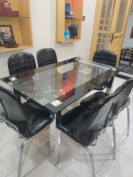 Dining Table with 6 Chairs  (0/3/1/0/5/8/2/1/0/0/1) 5