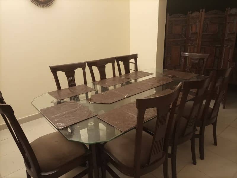 Glass Dining Table with Chairs 0