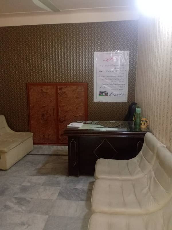 12/10-furnished office in AL Hamed colony opp neelam block Iqbal Town Lahore 2