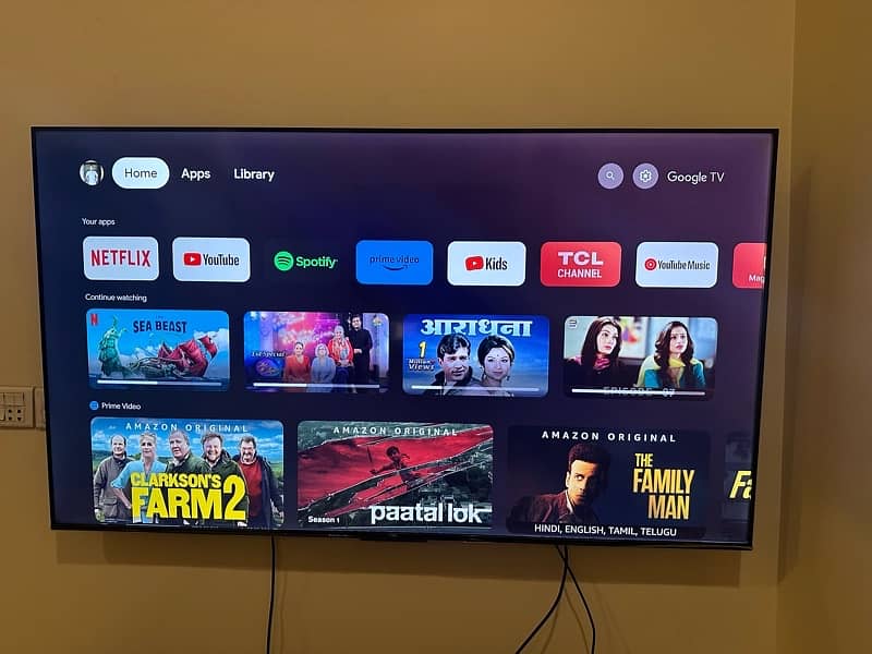 65 inch TCL 4K 1
