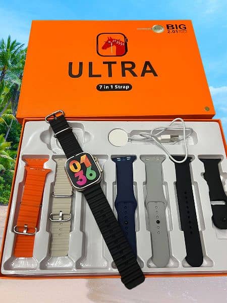 7 in 1 ultra smart watch. Free delivery all over lahore 3