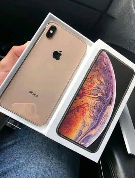 IPHONE XS MAX PTA DUAL PHYSICAL APPROVE 256GB GOLD URGENT SALE 1