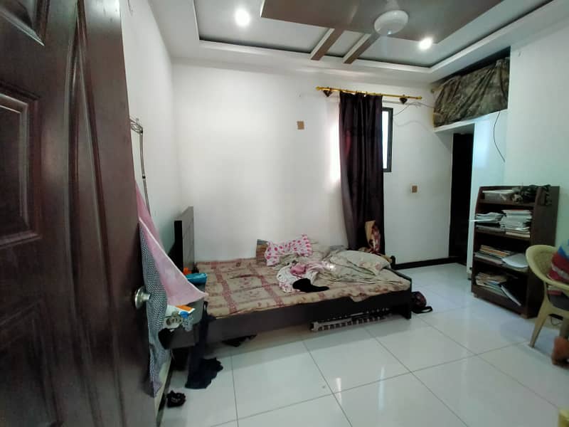 2 Bed DD, For Sale, 4th Floor With Roof, Punjabi Suadagar Society Scheme 33 Karachi 3