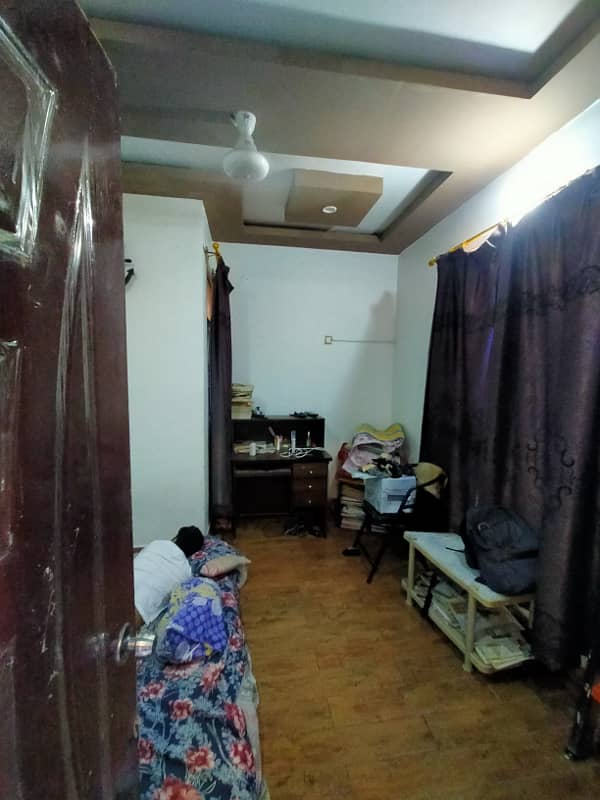 2 Bed DD, For Sale, 4th Floor With Roof, Punjabi Suadagar Society Scheme 33 Karachi 12