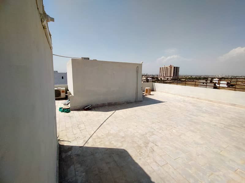 2 Bed DD, For Sale, 4th Floor With Roof, Punjabi Suadagar Society Scheme 33 Karachi 18