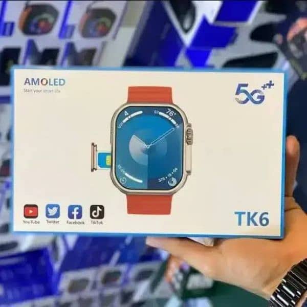 TK-6 Ultra Original 4GB 64GB 5G Sim Support AMOLED 2