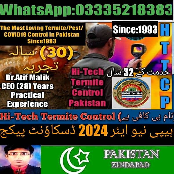 Termite Control/Pest Control/Deemak Control/Fumigation/Daungi Spray 12