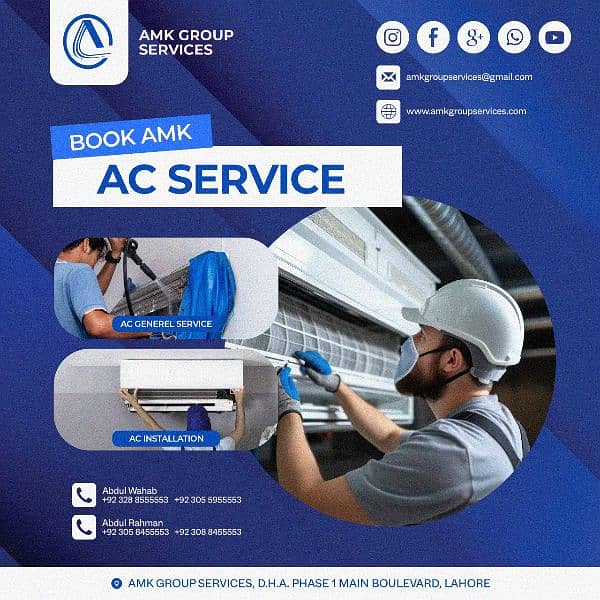 Split AC Service | AC Repairing | AC Installaion/AC General Service 1
