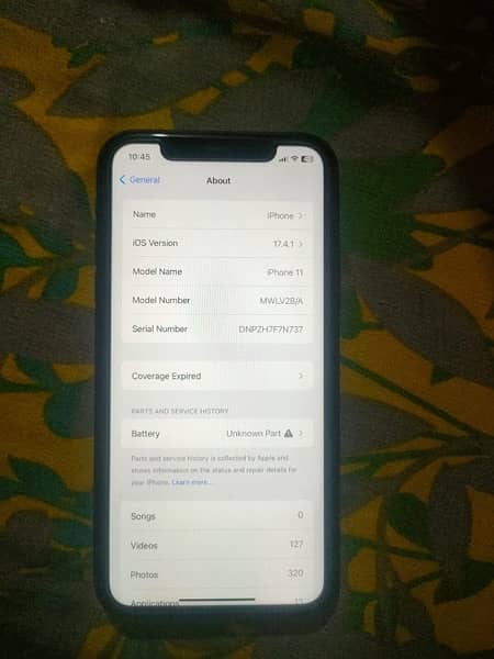 Iphone 11 64gb Physical approved Just bettery change 1