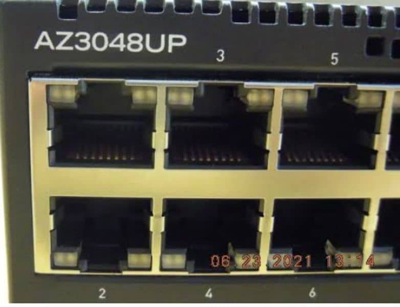 Switch Model:AZ 3048UP -48 port Gigabit  POE+ 4X 10G 0