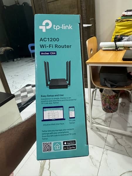 TP Link AC 1200 Wifi Router Archer C64 in 10/10 Condition 2
