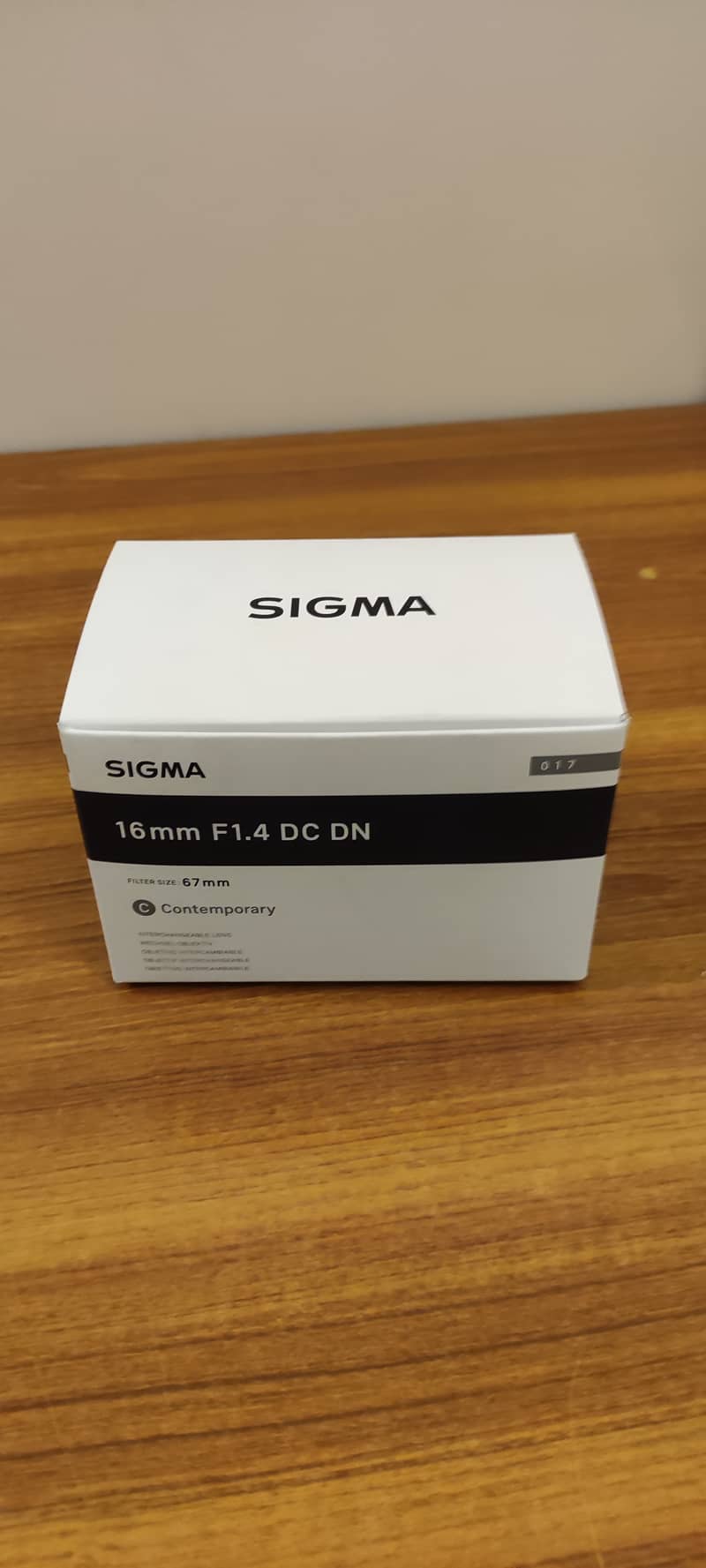 SIGMA 16MM F1.4 DC DN E Mount 0