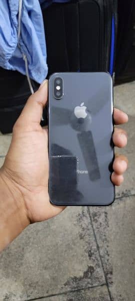 iphone xs non pta urgent sale sath 3 back covered 0